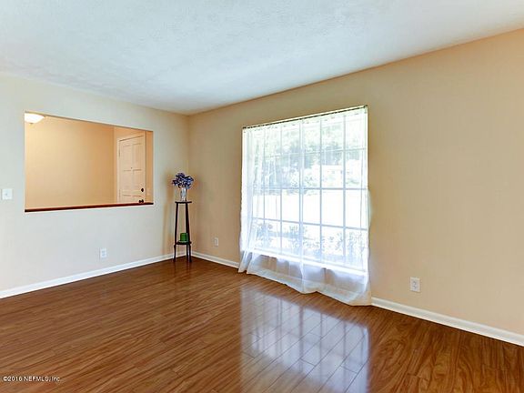 Foyer entry and formal living area