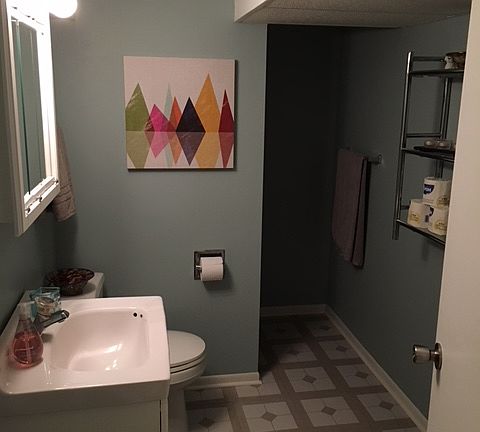 2nd bath with shower 