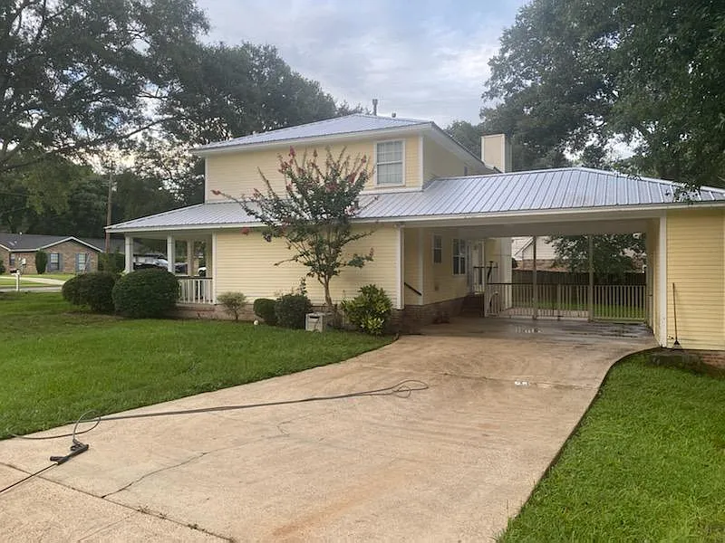 Carport side of the house - 5909 Cansler Dr