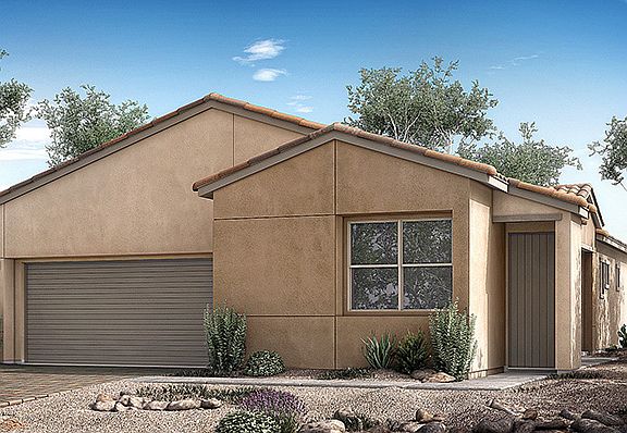 Crystal Canyon in Summerlin Collection One - Vista plan 2 - Elevation B