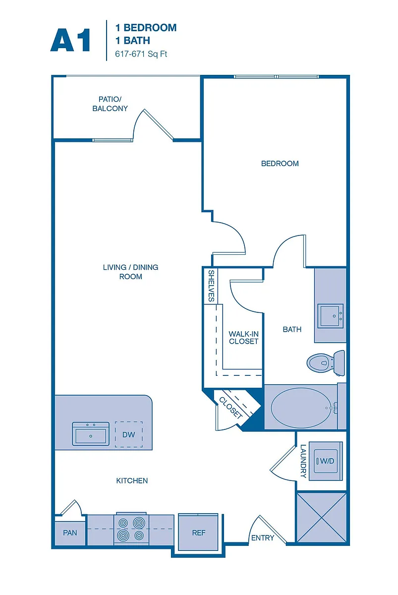 Floor plan A1