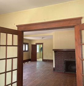 Looking toward living and dining rooms