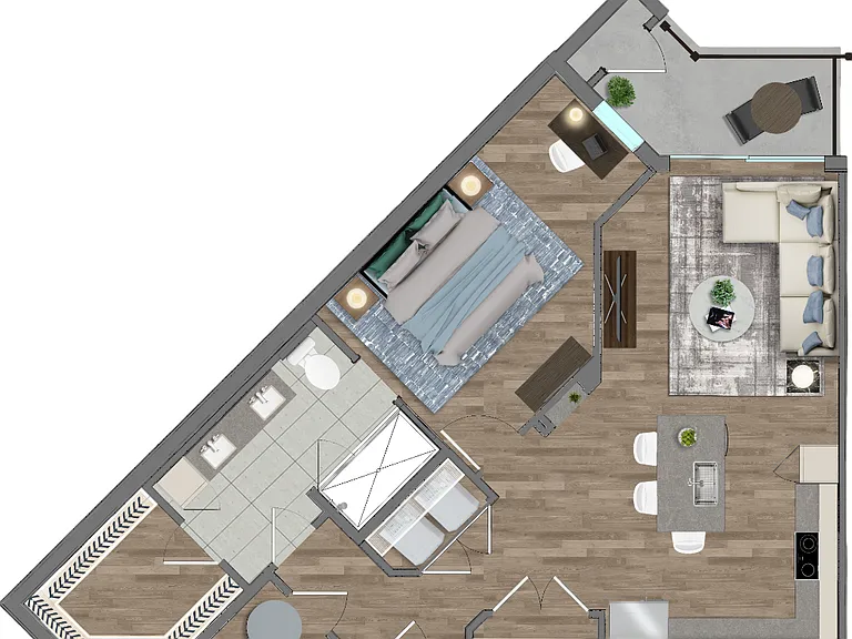 A2 floor plan Corsa at Estero Crossing