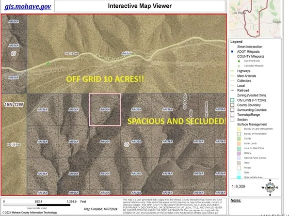 0 E Burro Creek Crossing Rd, Wikieup, AZ 85360