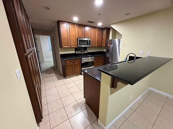 Kitchen with abundant storage space