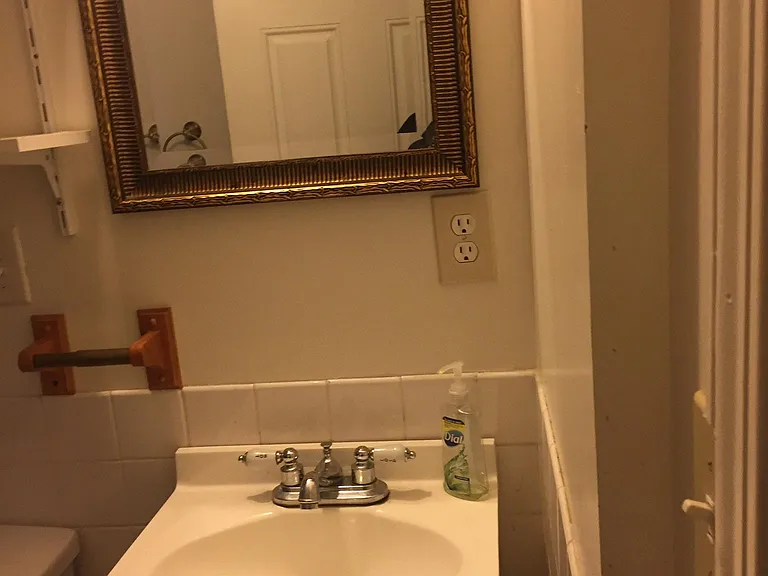Sharing bathroom