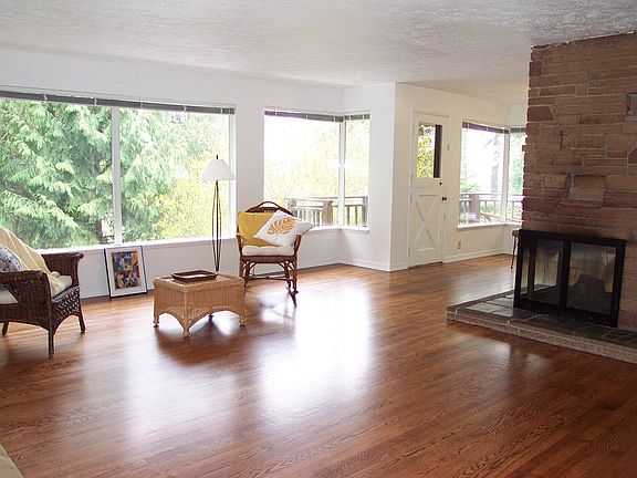 3 sided fire place