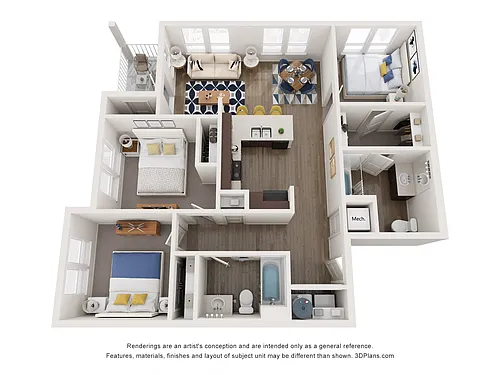 Floor plan C3