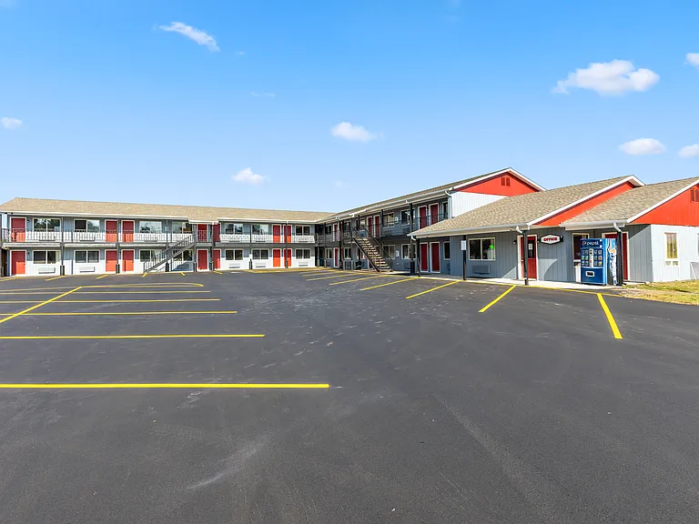 Beautifully maintained property offering generous parking and a welcoming community atmosphere.
