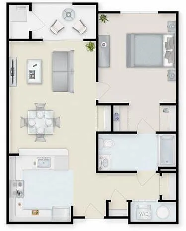 Floor plan Delaware
