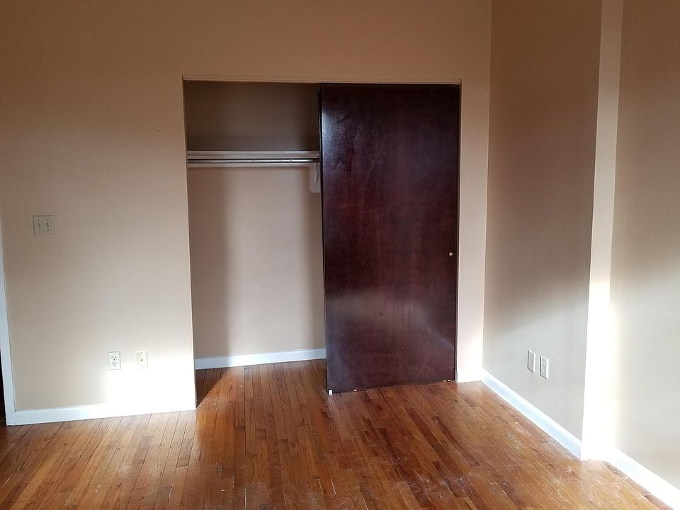 bedroom with double closet