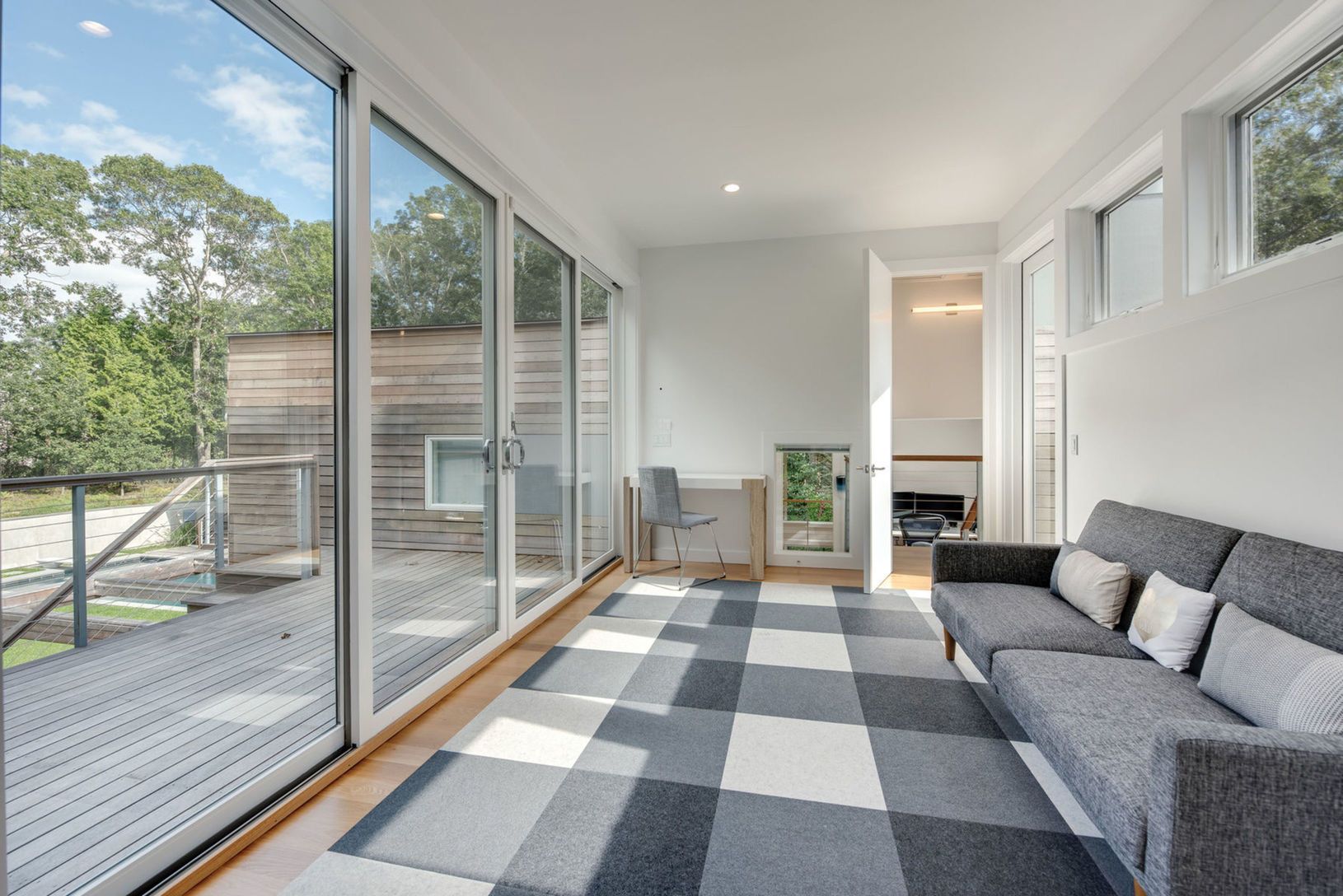  Upstairs Wing - Lounge Area overlooking Backyard