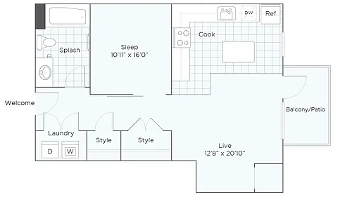 Floor plan A11