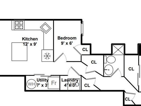 2nd image of 2046 W Hood Ave APT 1B