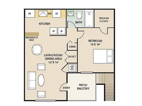 Floor plan Buttercup