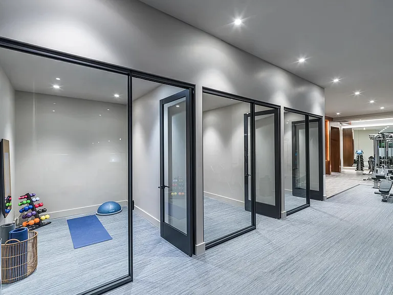 Find your zen in our private fitness pods with Echelon Reflect Mirror.