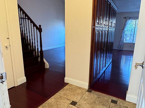 Garage entry way