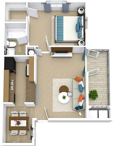 Floor plan A1