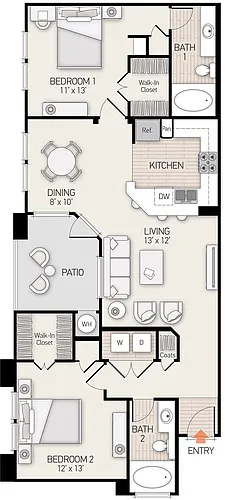 Floor plan Plan F