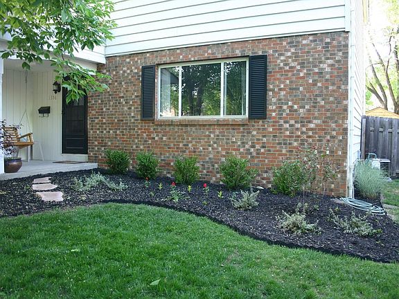 New front landscaping installed September 2006