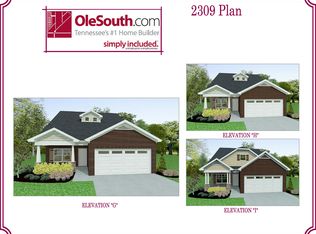 2309 Elevation GHI Plan, Brandon Woods, Spring Hill, TN 37174