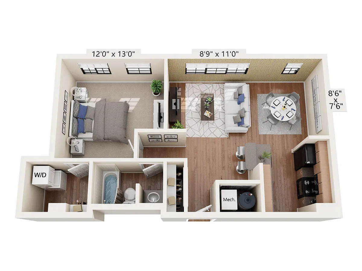 Floor plan O Conner