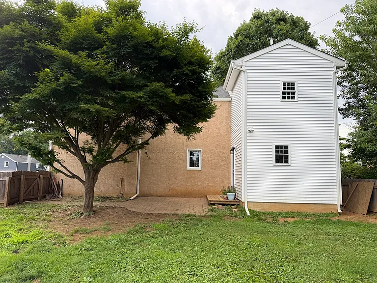 Fenced in yard