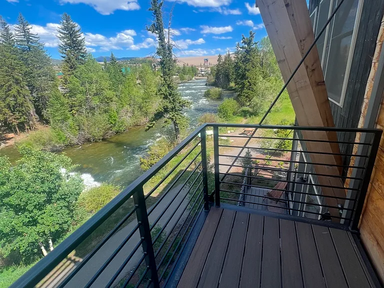 Living room balcony, below bedroom balcony