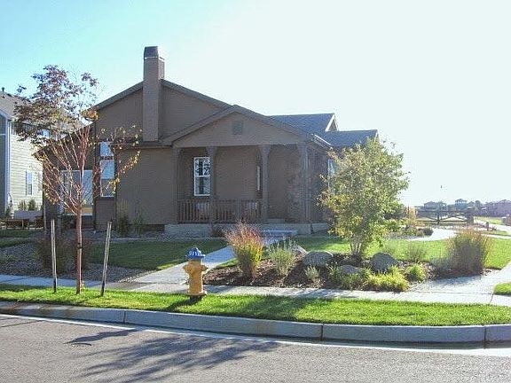 View of the home, looking to the East from Buckeye Tree Lane.