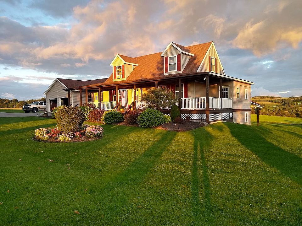 Sunset on our front porch