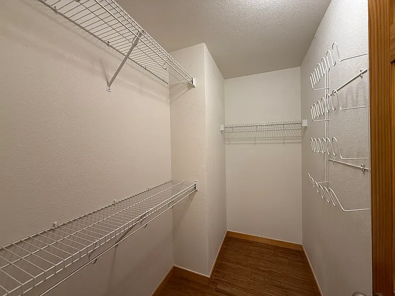 Large walk-in closet