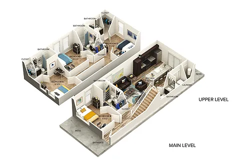 Floor plan D4