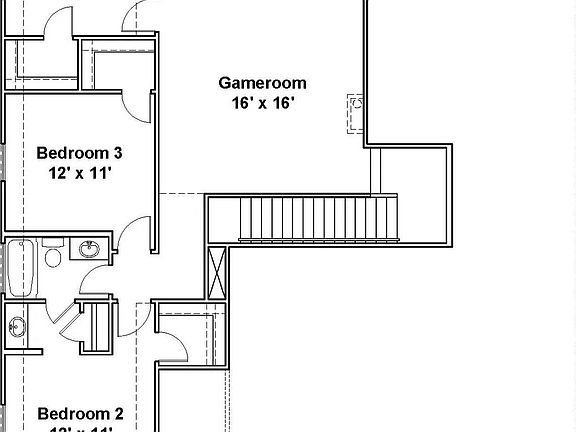 Abbey Floorplan Second Level