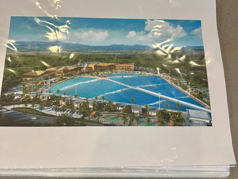 Future 25 acre Alchemy Surf resort