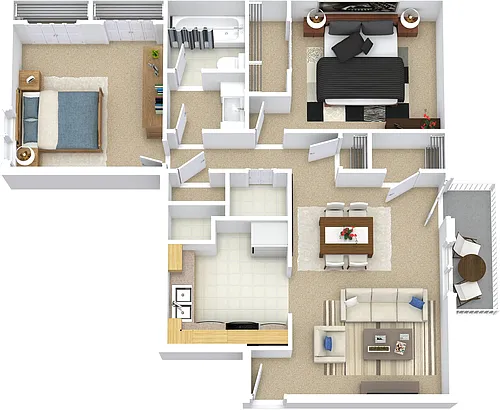 Floor plan B1