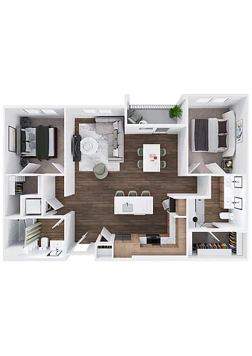 Floor plan B3