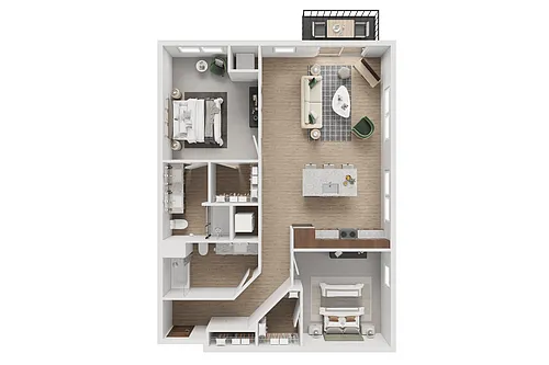 Floor plan The Spur