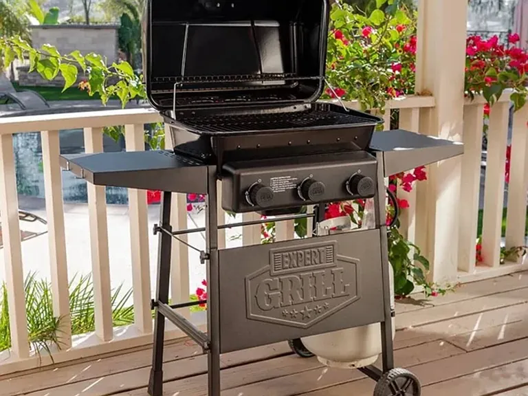 Enjoy a perfect cookout with an outdoor BBQ grill for delicious meals.