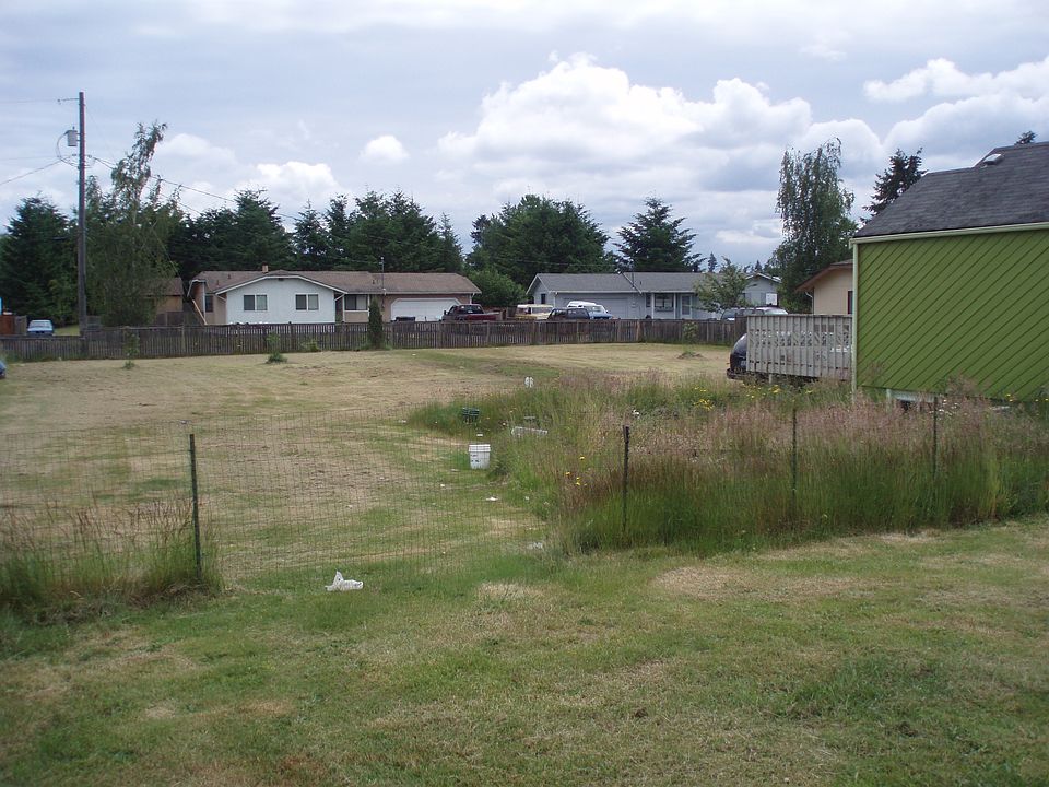 Part of the half acre lot.