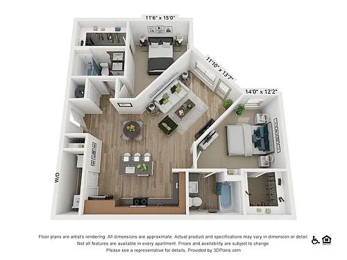 Floor plan B3