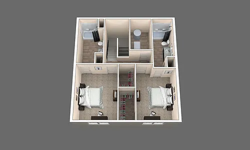 Floor plan The Oak