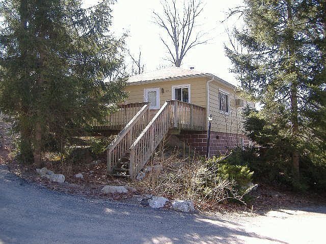 front view with deck
