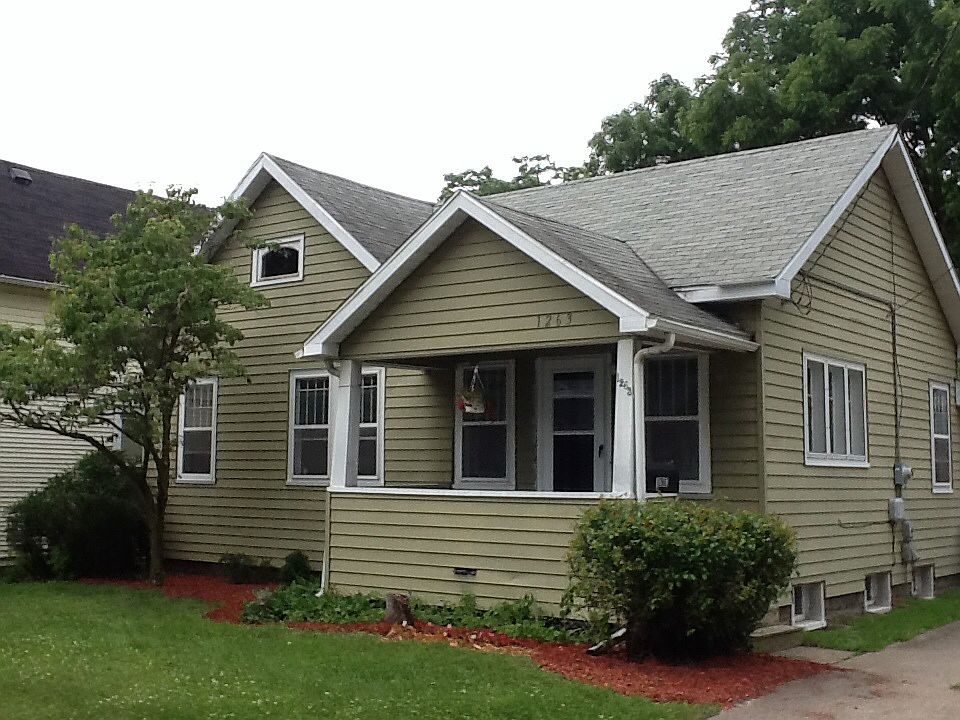 Front of house landscaped