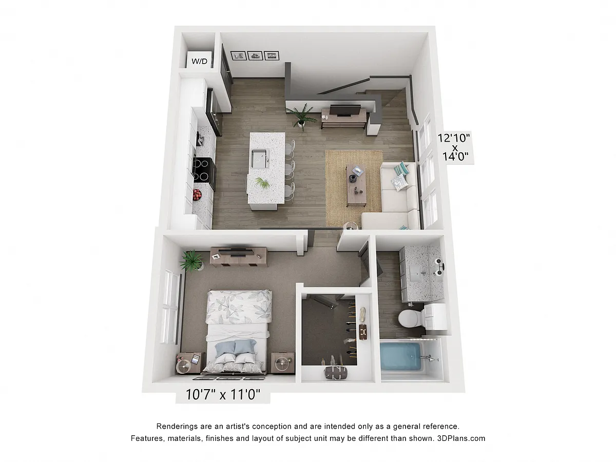 Floor plan A3 Townhouse