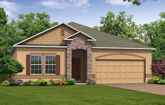 Elevation C Optional Stone Accent