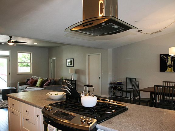 Open concept living area