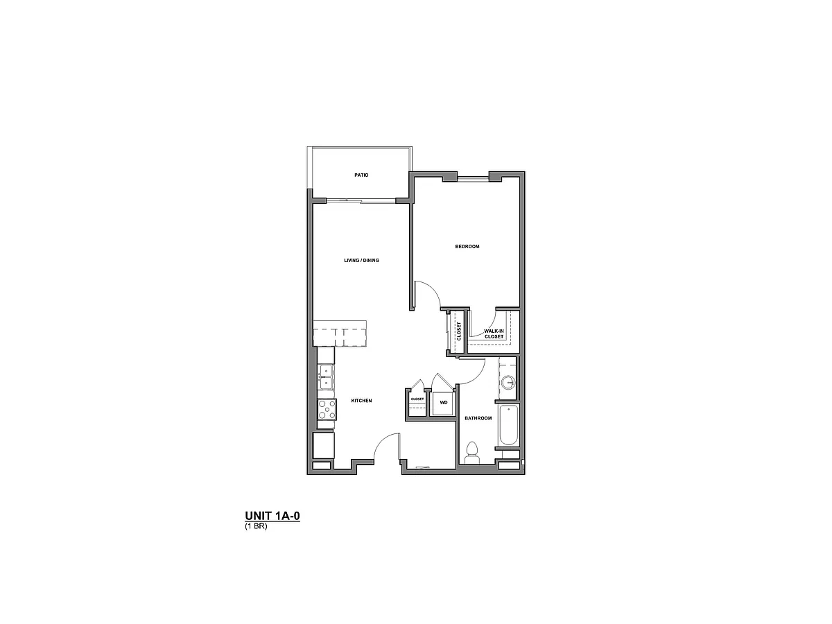 Floor plan 1A0