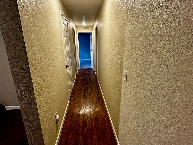Downstairs hallway