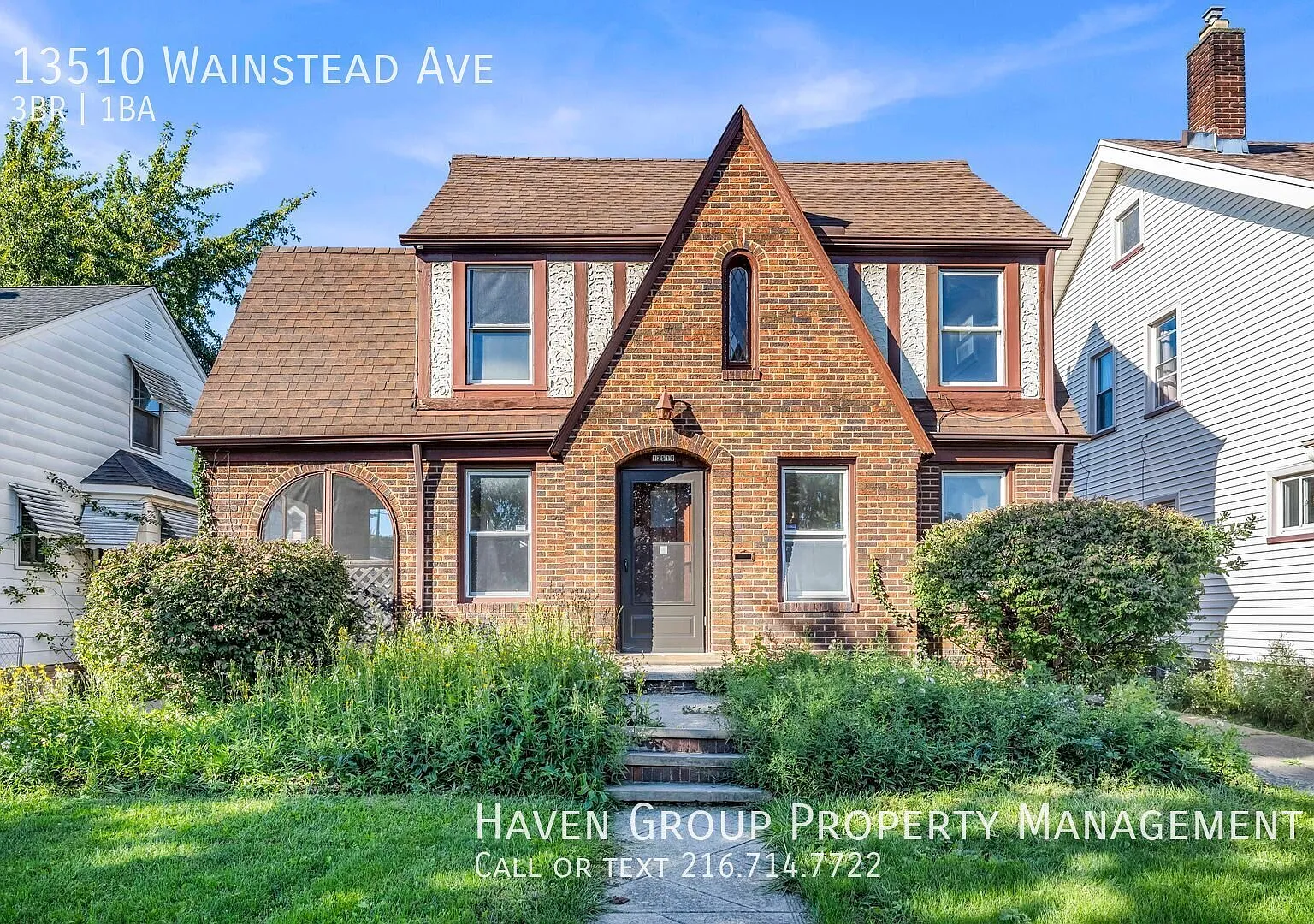 13510 Wainstead Ave, Cleveland, OH 44111- Spacious 3-bed 1-bath single-family home! — Photo 1