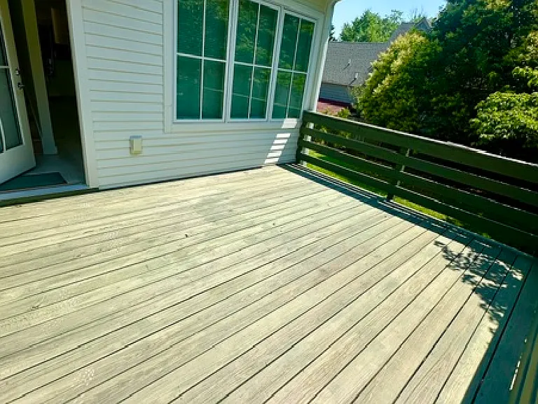 Each unit has a spacious deck.